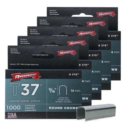 Combi-deal: T37 cable staples with free cable tacker Combi-deal: T37 cable staples with free cable tacker