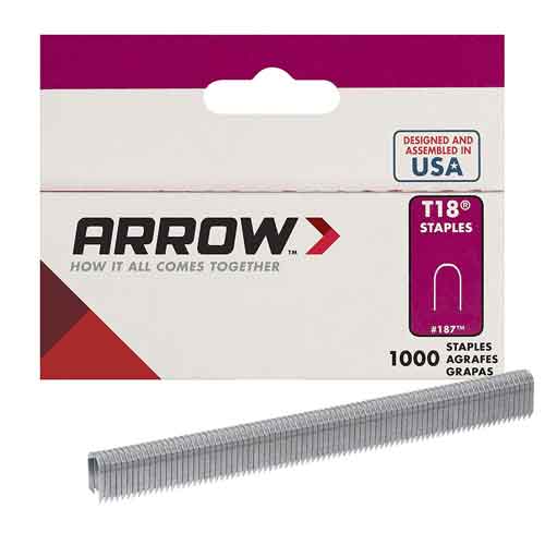 T18 Round Crown Staple, different lengths
