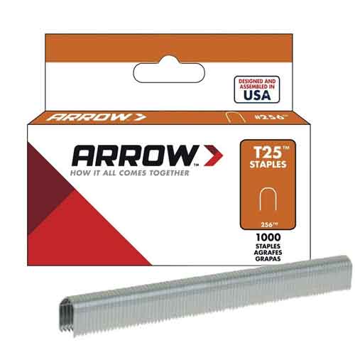 T25 Round Crown Staple, different lengths