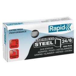 24/6 Staple SS, 1.000 pcs