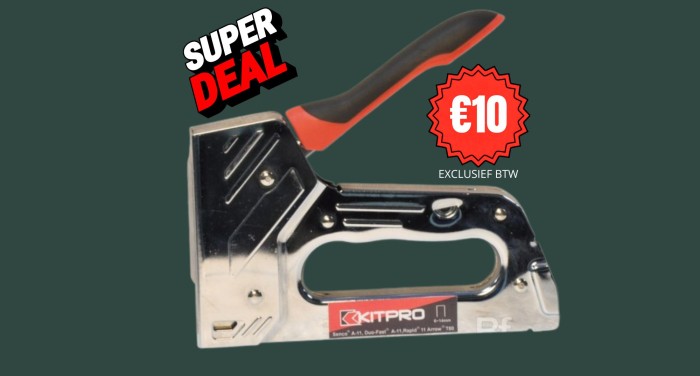 Handtacker voor T50 Nieten