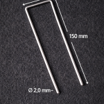 TerraFIXX Gardenstaples, Gegalvaniseerd - 100 st