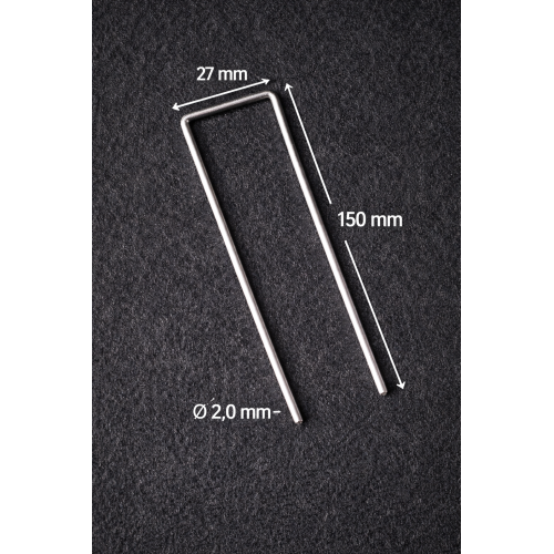 TerraFIXX Gardanstaples, Gegalvaniseerd - 100 st