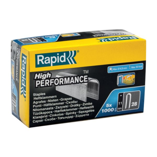 Rapid Cable Staples Type 28 Galv