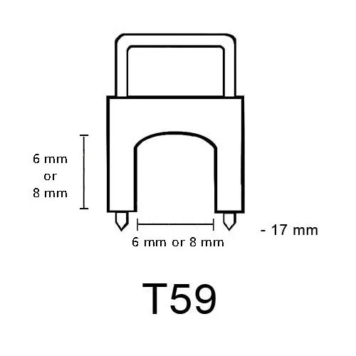 T59 Kabelniet, transparant of zwart, diverse maten T59 Kabelniet, transparant of zwart, diverse maten
