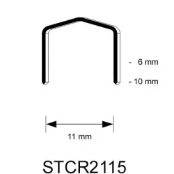STCR2115 Niet, diverse lengtes STCR2115 Niet, diverse lengtes