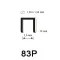 83P Staple, polymer - 11 mm