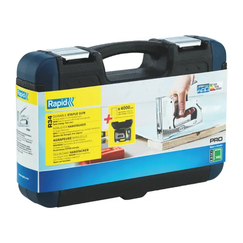 Rapid R34 in koffer incl. 4000 nieten Rapid R34 in koffer incl. 4000 nieten